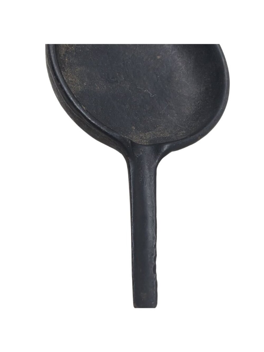 Ashtray Cast Iron Miniature  3 Footed Spider Pot 4.75" Long W/Handle VTG #WS-3 - Picture 7 of 10